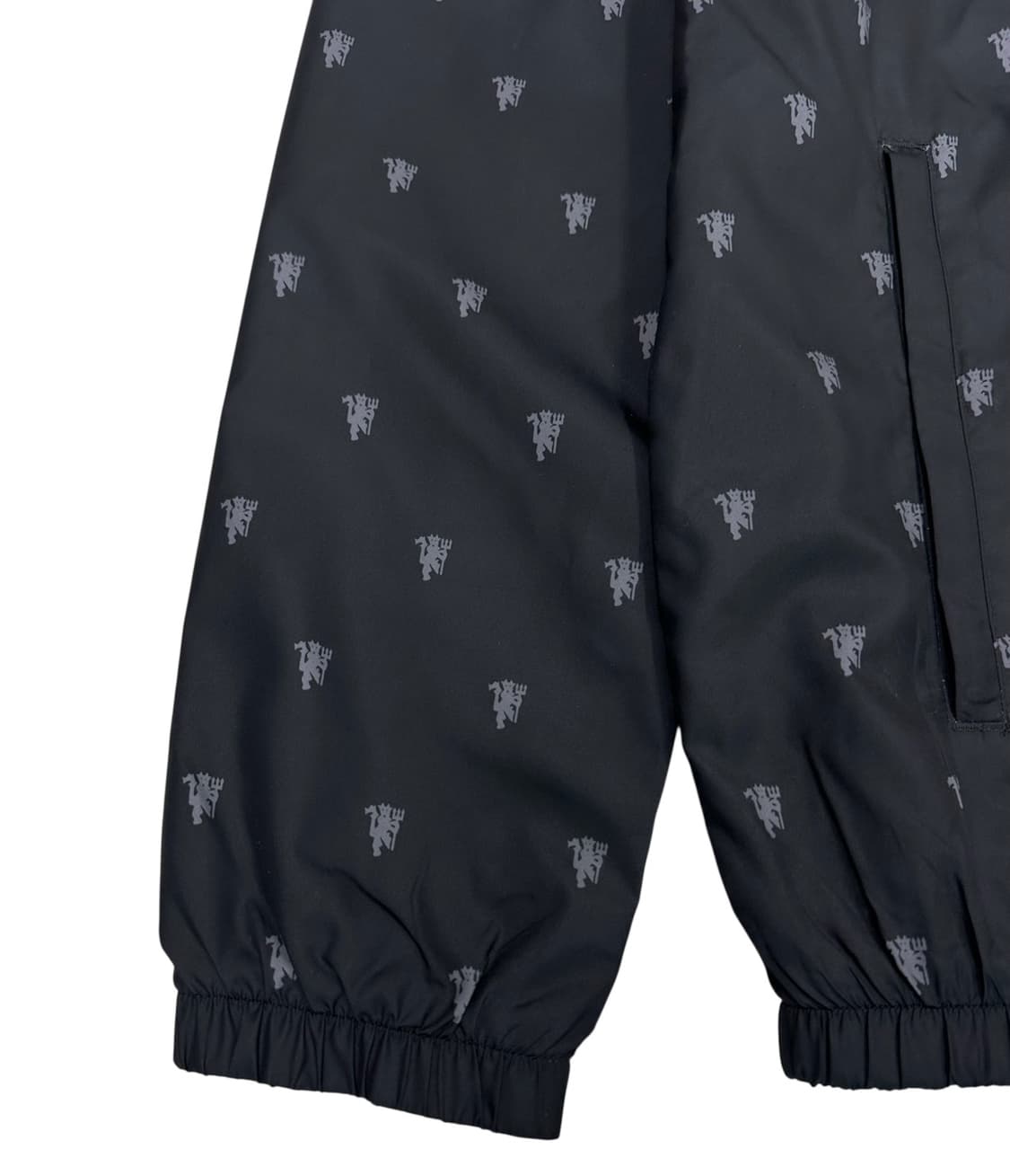 아디다스 맨유 바람막이 블랙&레드 (L) 상품이미지5