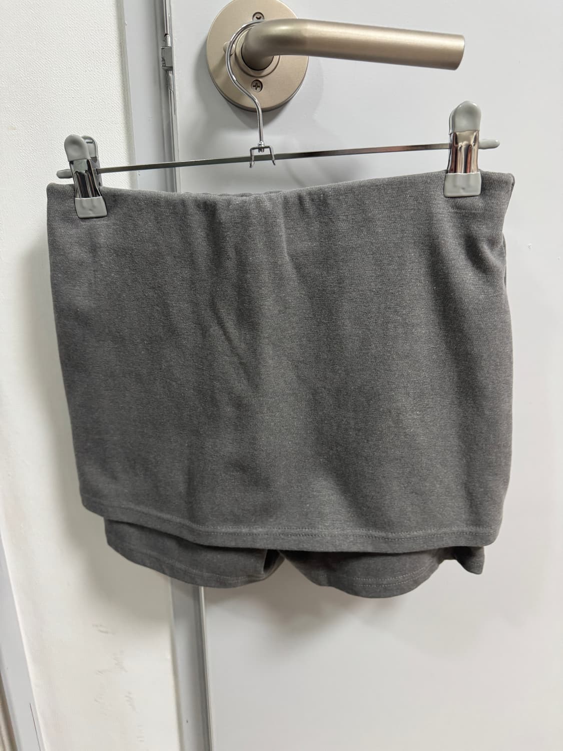 시너진 플레인 스커트 차콜 (단종) 상품이미지2