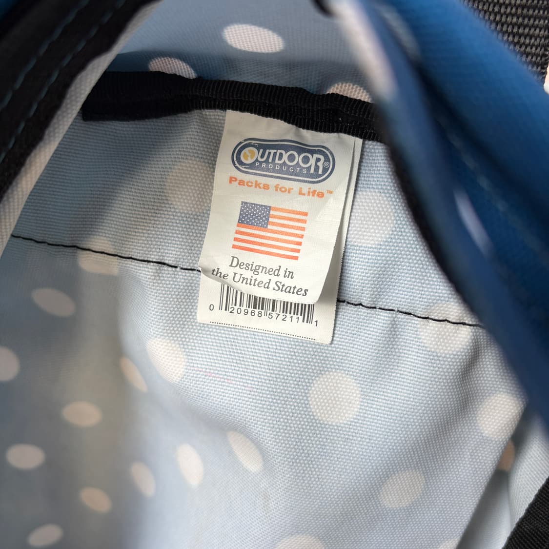 Outdoor Products 아웃도어 프로덕트 도트 땡땡이 백팩 가방 상품이미지10