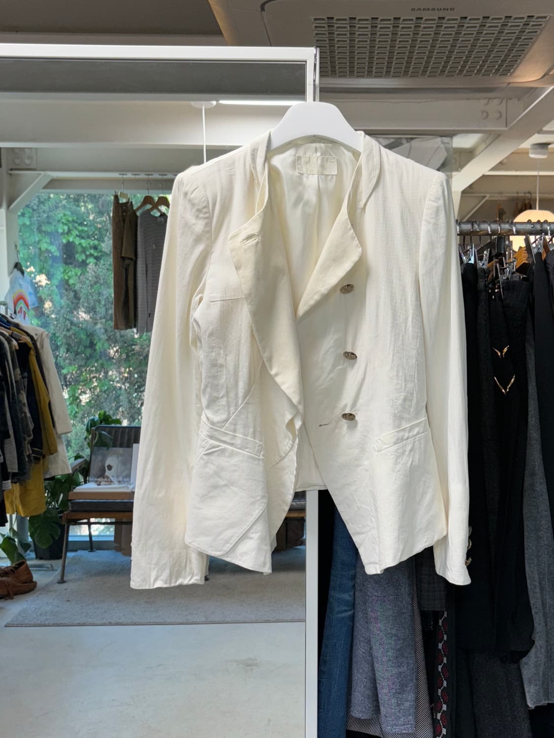 마인 린넨 나폴레옹 자켓 상품이미지3