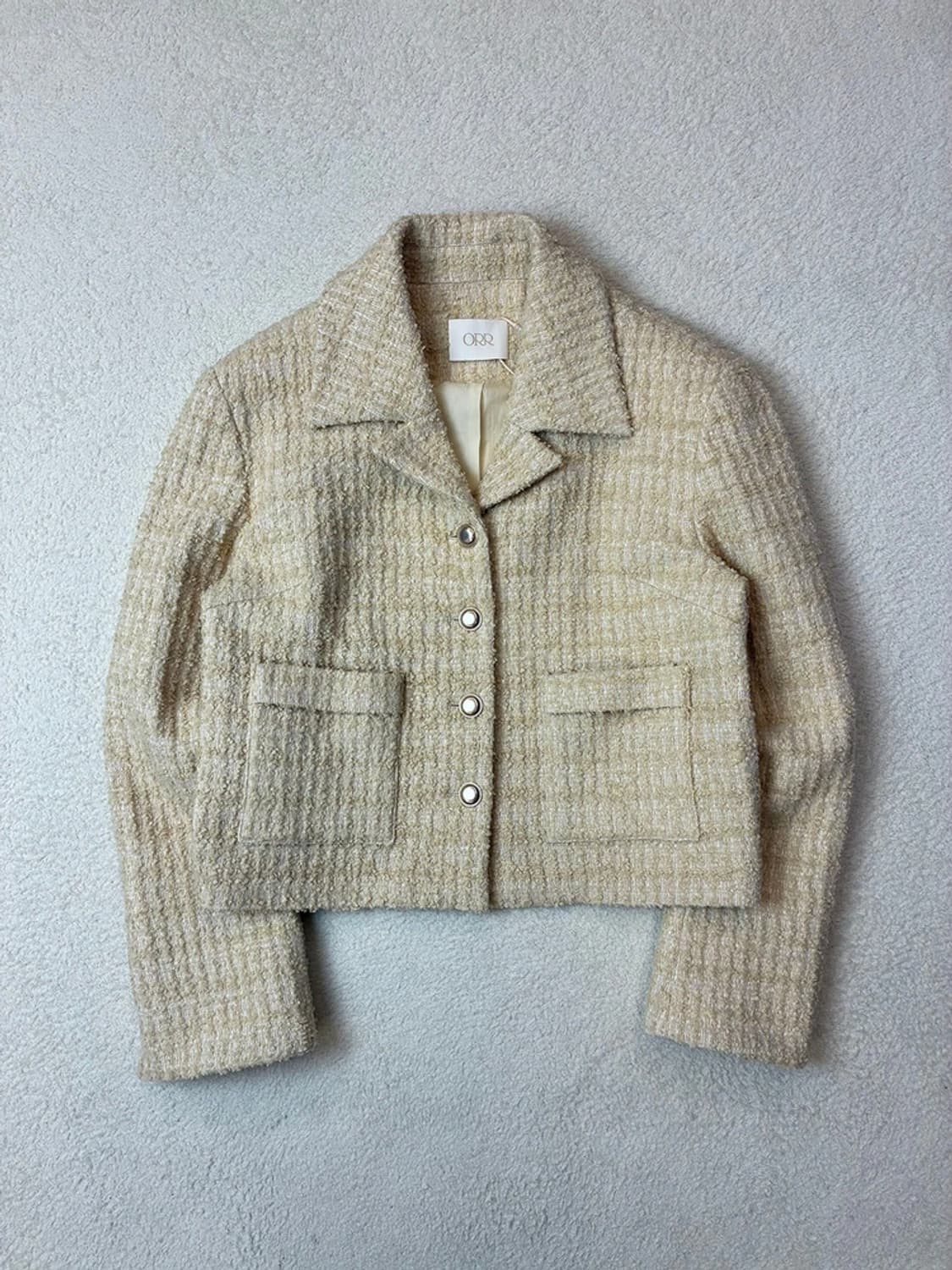 오르 ORR 23FW 크롭 트위드 자켓 PN6097 상품이미지1