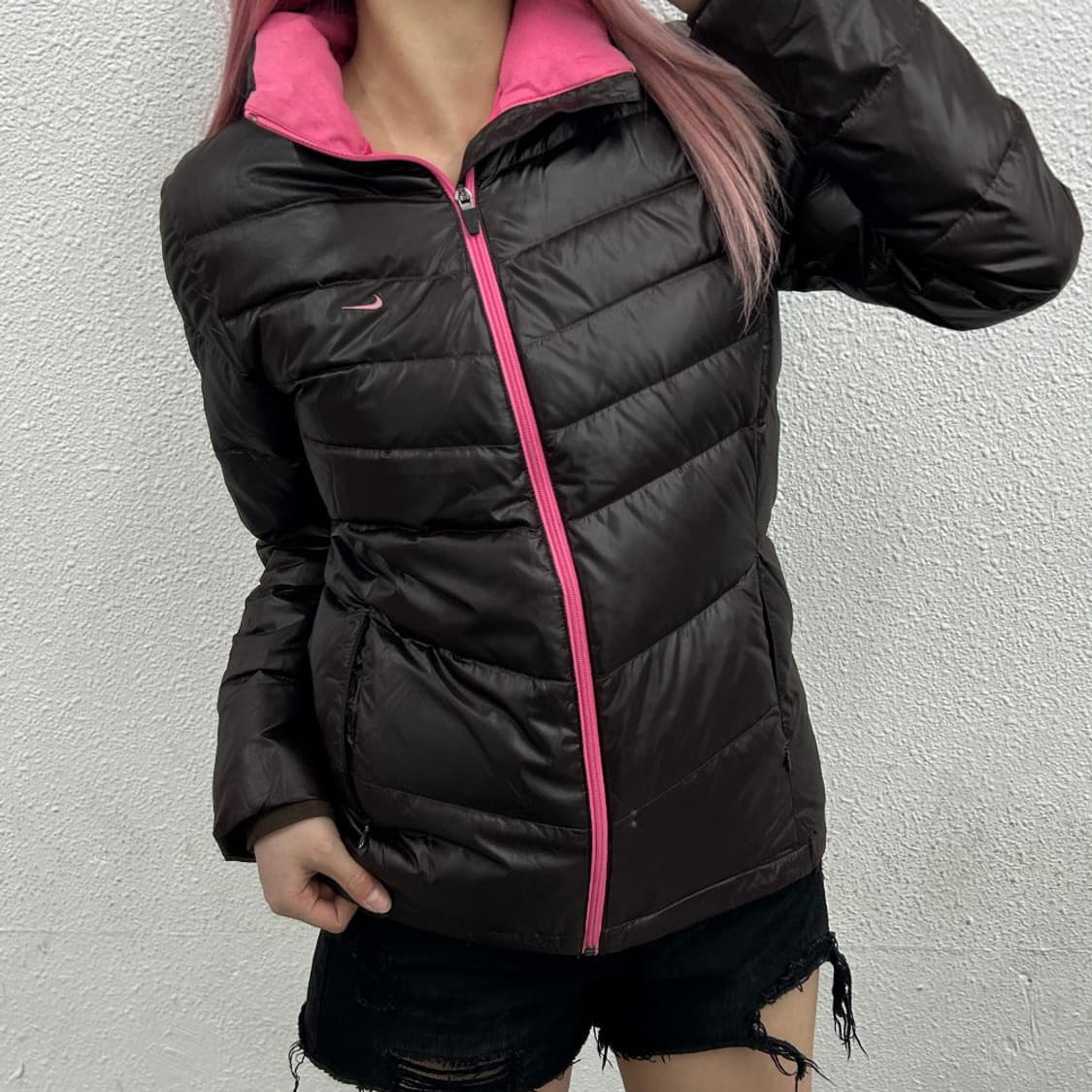 나이키 딸기우유 초코맛 경량패딩 M 상품이미지1