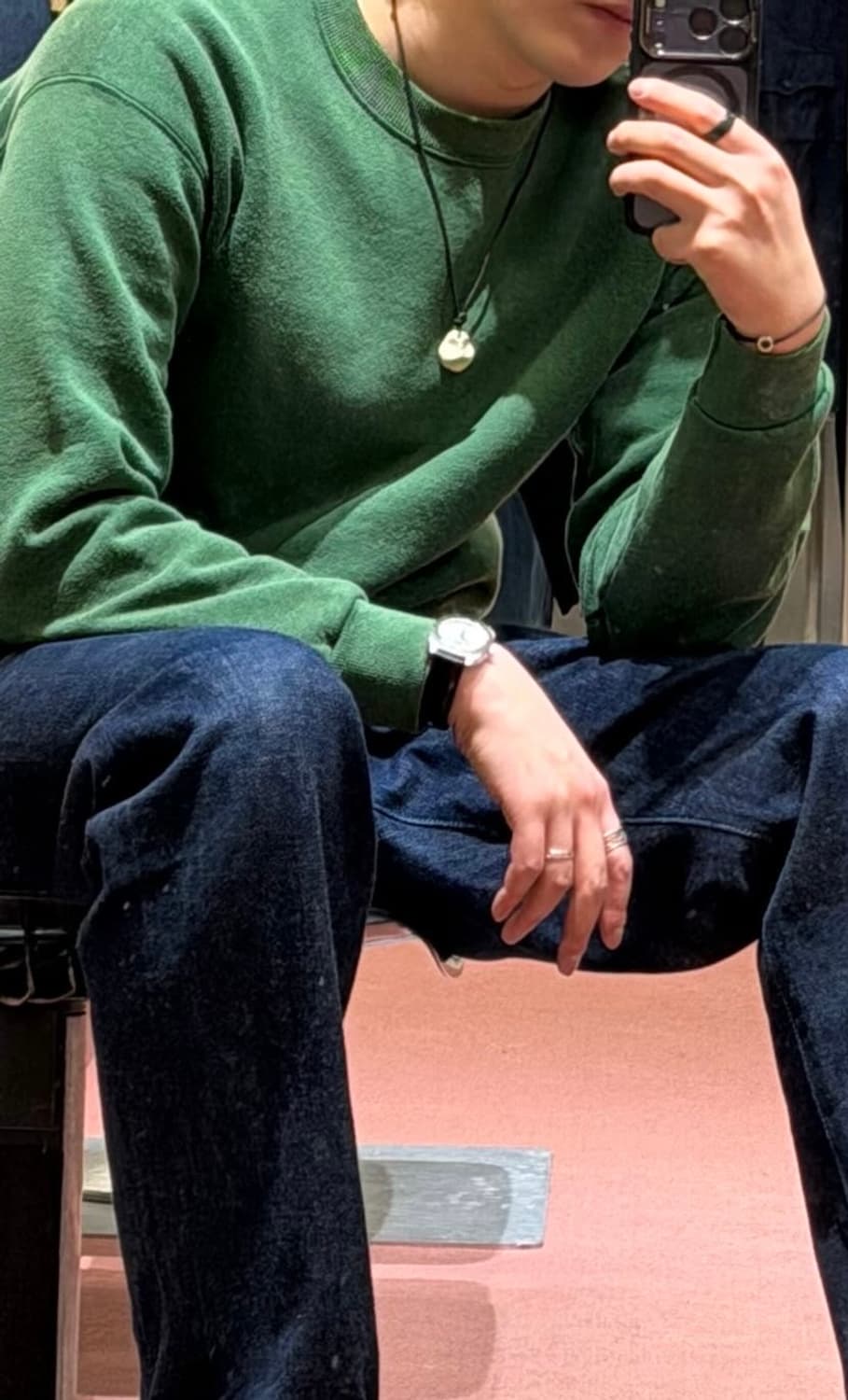 90s Lee 페이디드 크루넥 스웻 상품이미지1