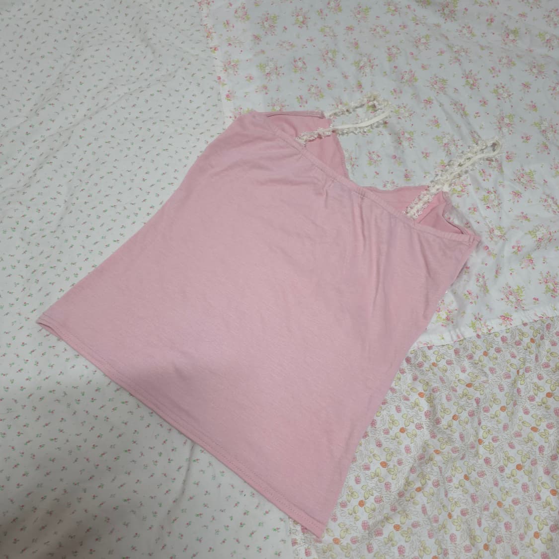 고전 리즈리사 핑크 레이스 나시 히메갸루 트랄라라 상품이미지4