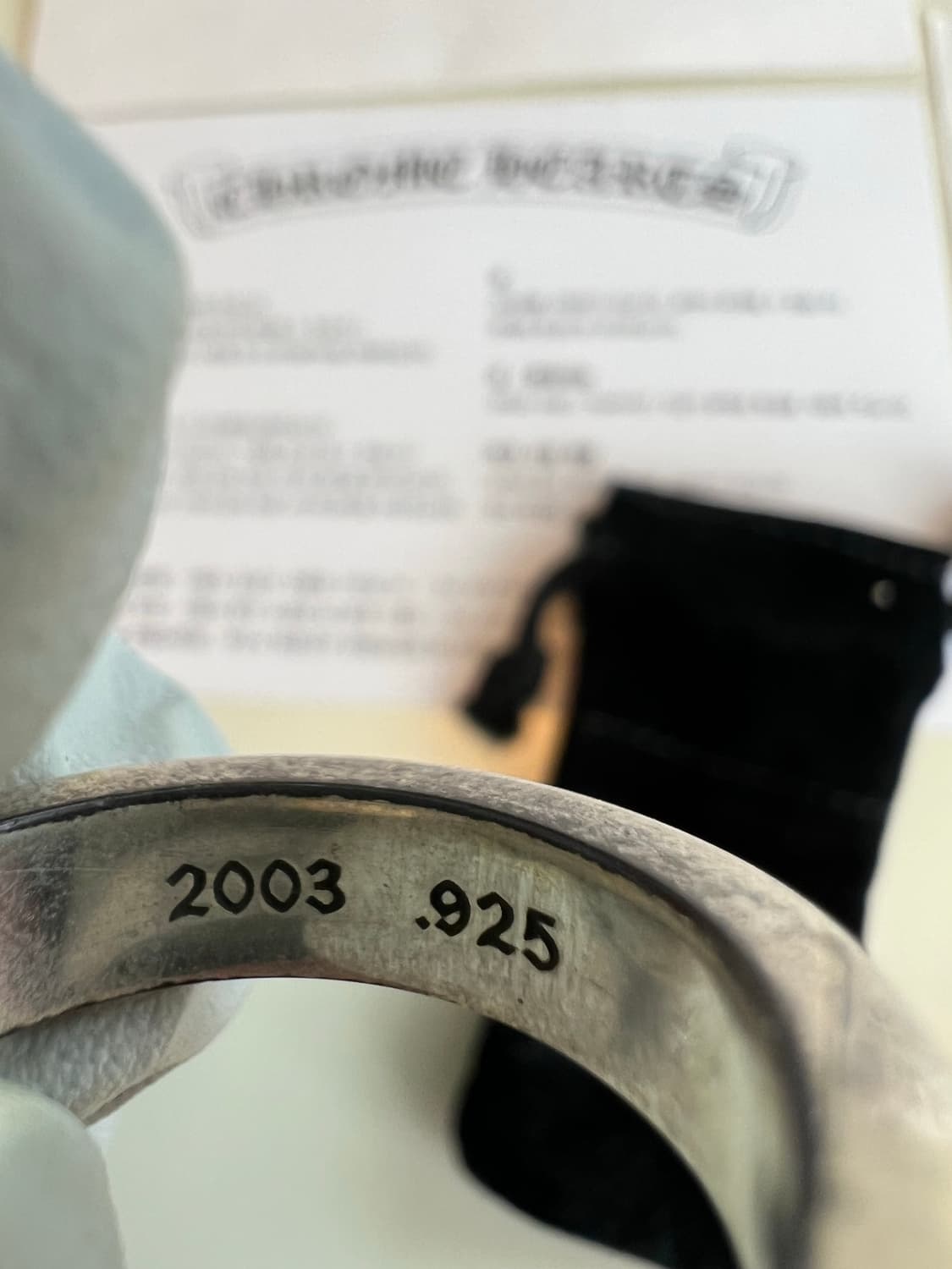 [us8.5] 크롬하츠 포에버링 상품이미지5
