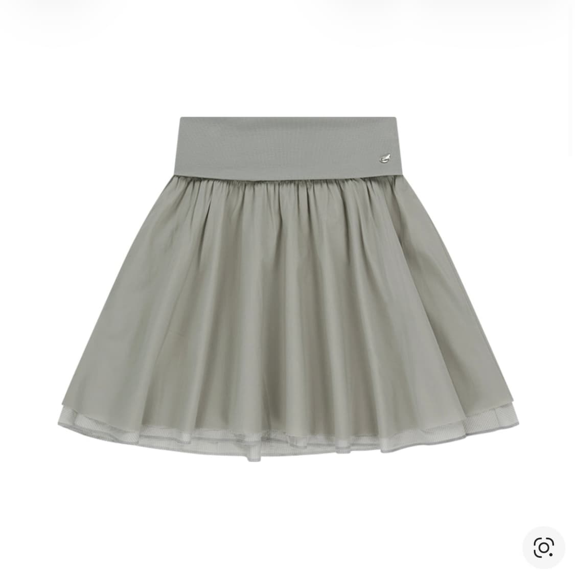 코이세이오 더블 셔링 스커트 그레이 1사이즈 상품이미지3