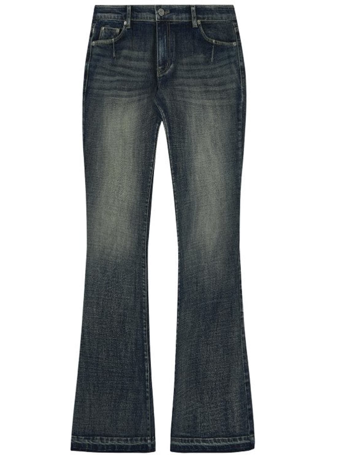 보헤미안서울 빈티지 블루 부츠컷 S 상품이미지1