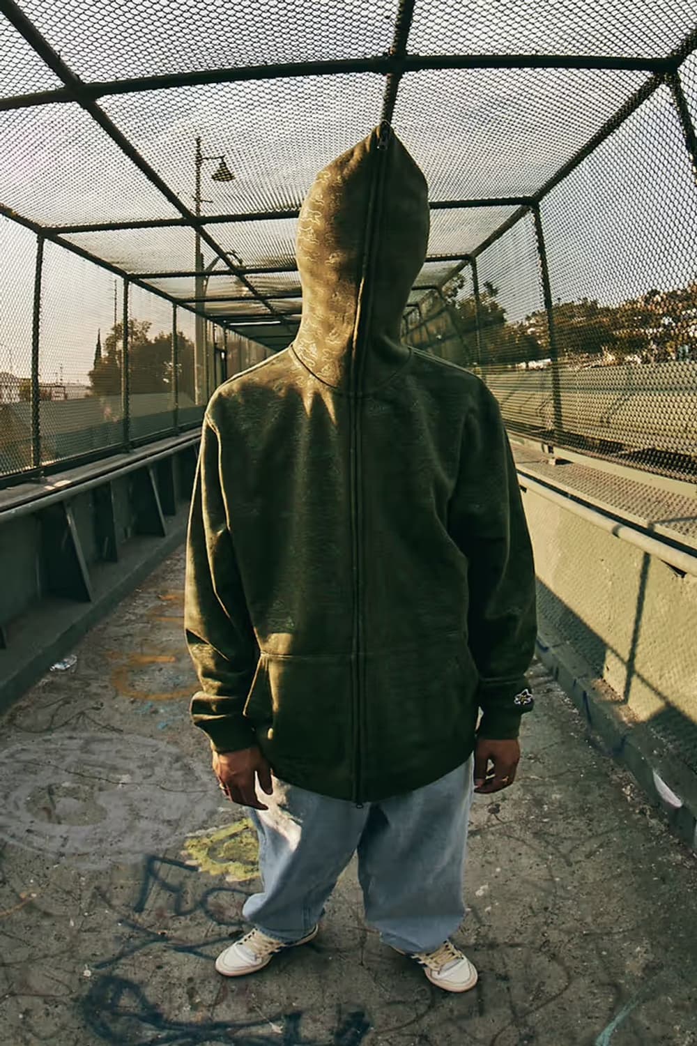 BBC ICECREAM x HUF 김프 풀집 스웨트 파카 후디 상품이미지3