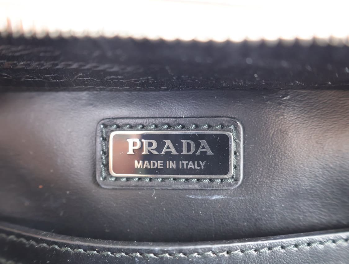 프라다 사피아노 레더 브리크 백 크로스백 파파야 상품이미지8