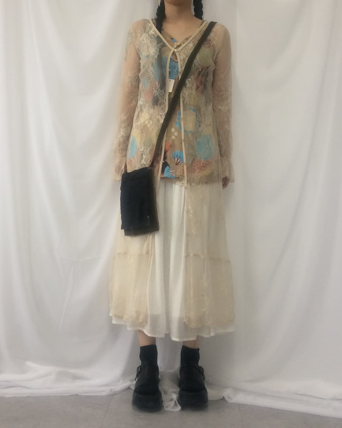 Lace long cardigan 상품이미지6
