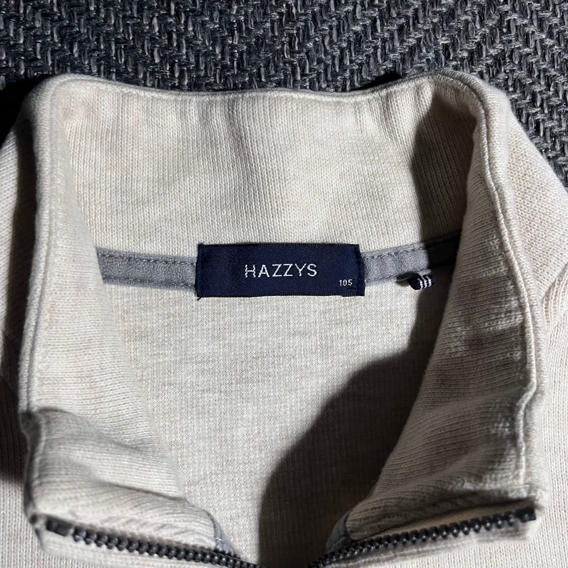 [105] HAZZYS 해지스 반집업 니트 상품이미지4