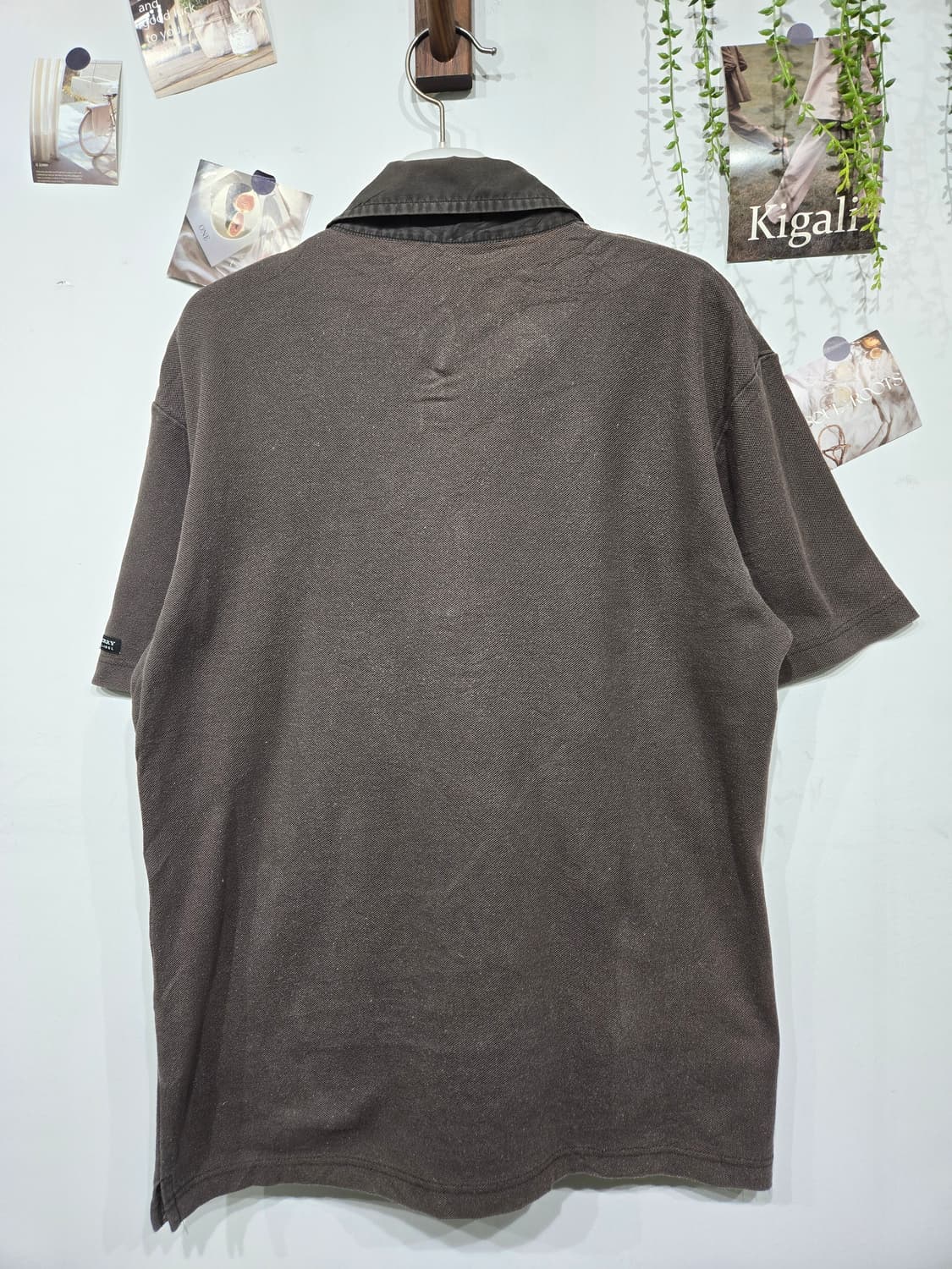 버버리 브라운 반팔 폴로티 상품이미지4