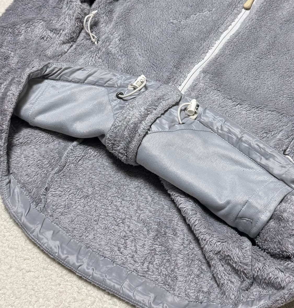 노스페이스 그레이 후리스 상품이미지5