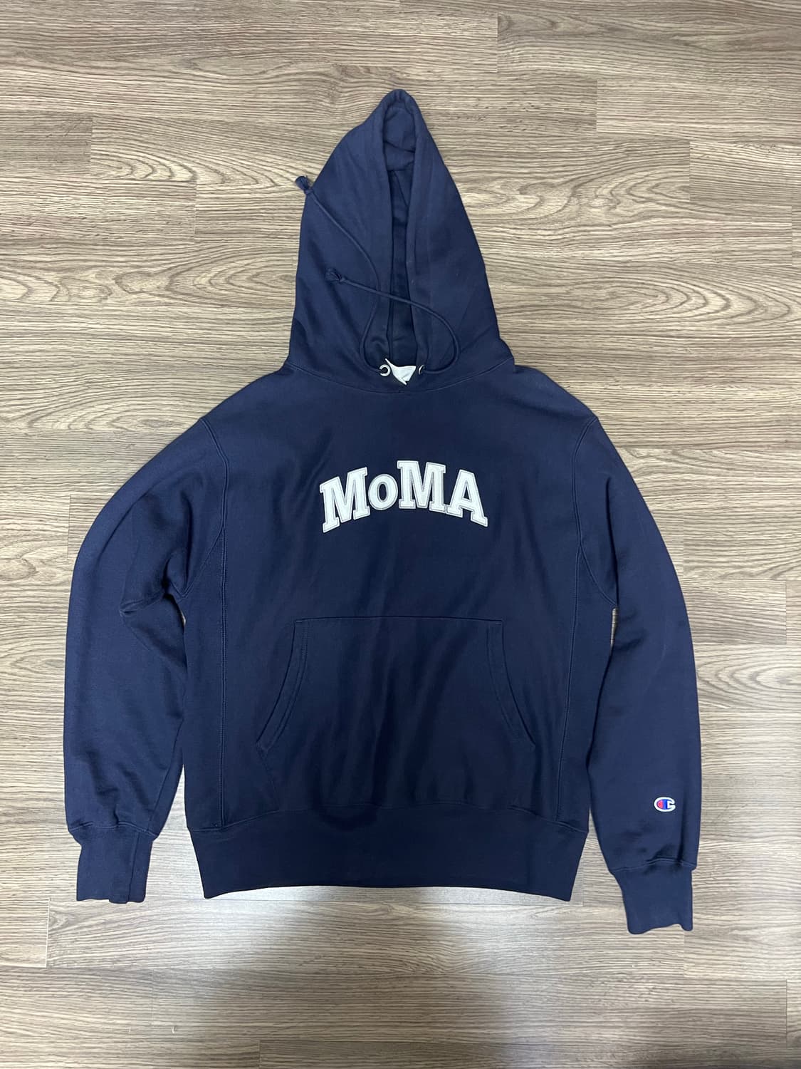 모마 MoMA 챔피온 리버스위브 후디 후드 빈티지 90s 밴드티 러셀 상품이미지1