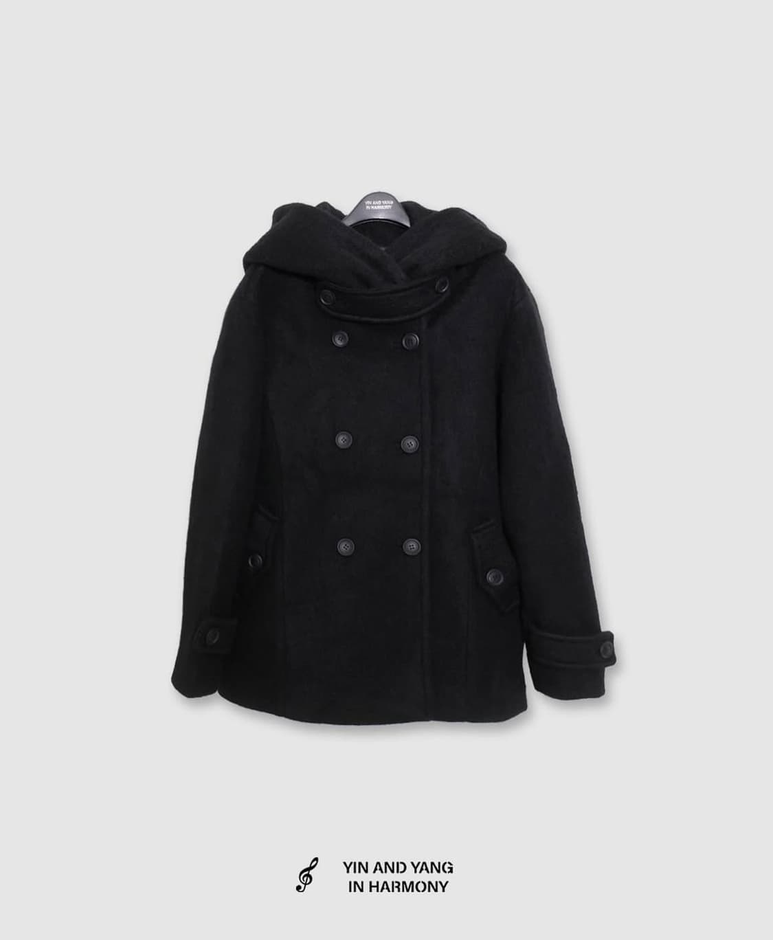 인앤양인하모니 Miya coat Black 상품이미지1