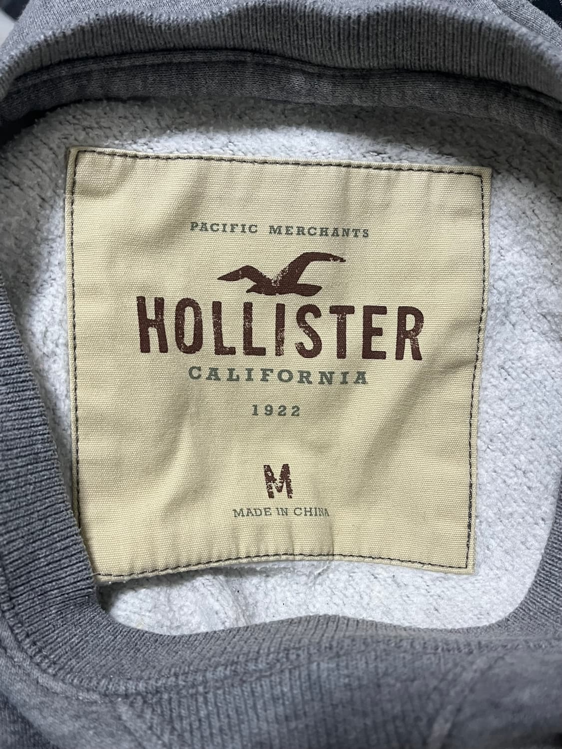 홀리스터 기모 맨투맨 M 상품이미지3