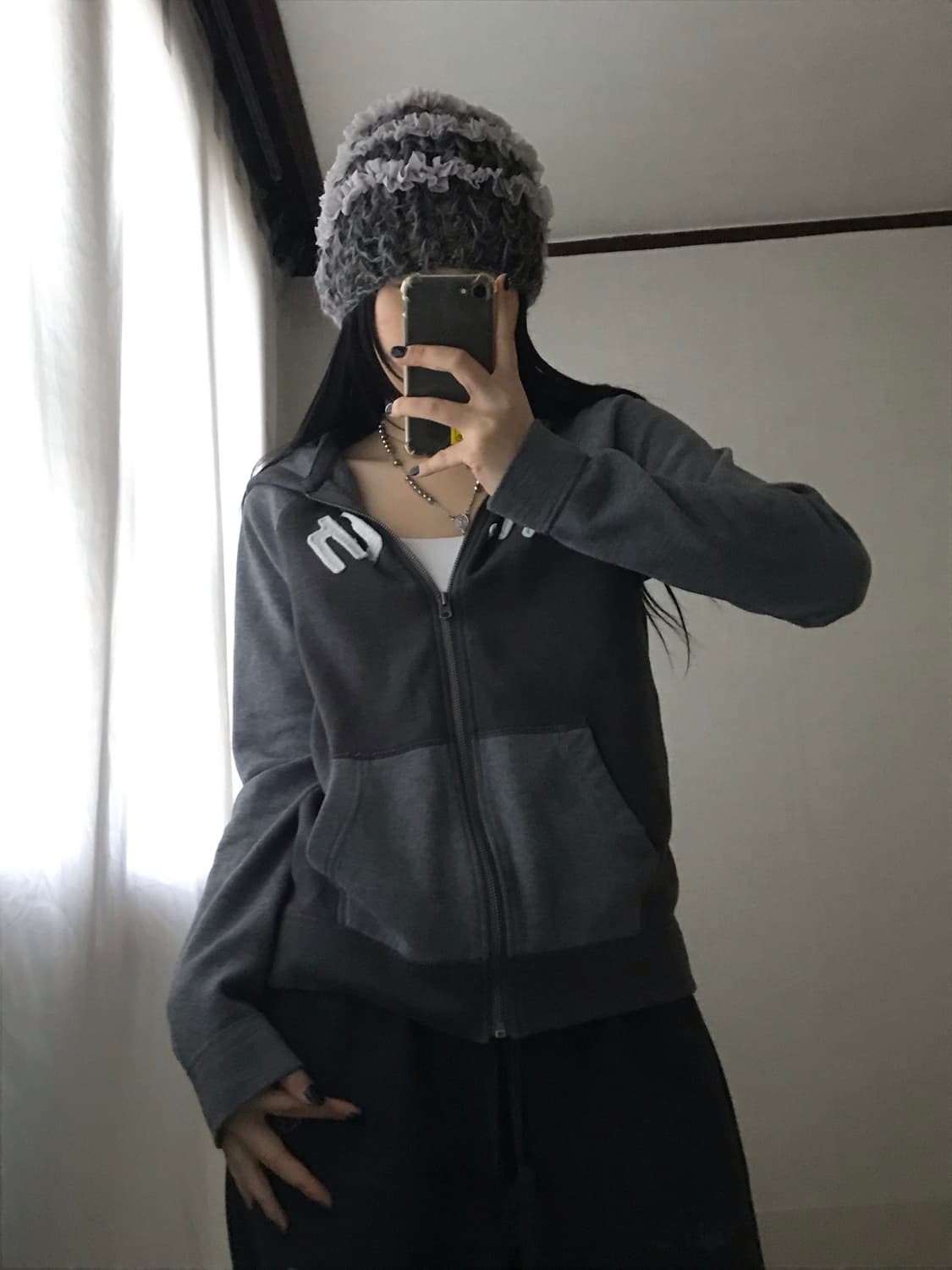 아베크롬비 그레이 나그랑 후드집업 상품이미지5