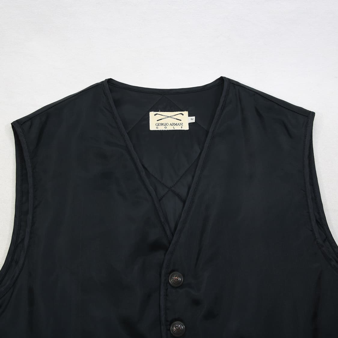 (착용컷) GIORGIO ARMANI GOLF 베스트 (남성용 105) 상품이미지4
