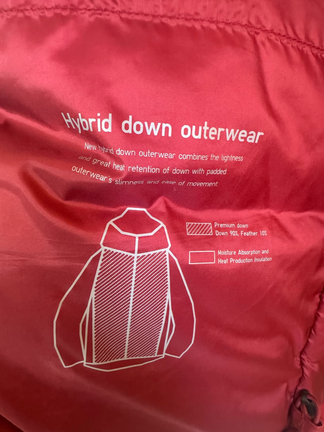 [L]유니클로 하이브리드 다운 파카 패딩자켓 상품이미지5