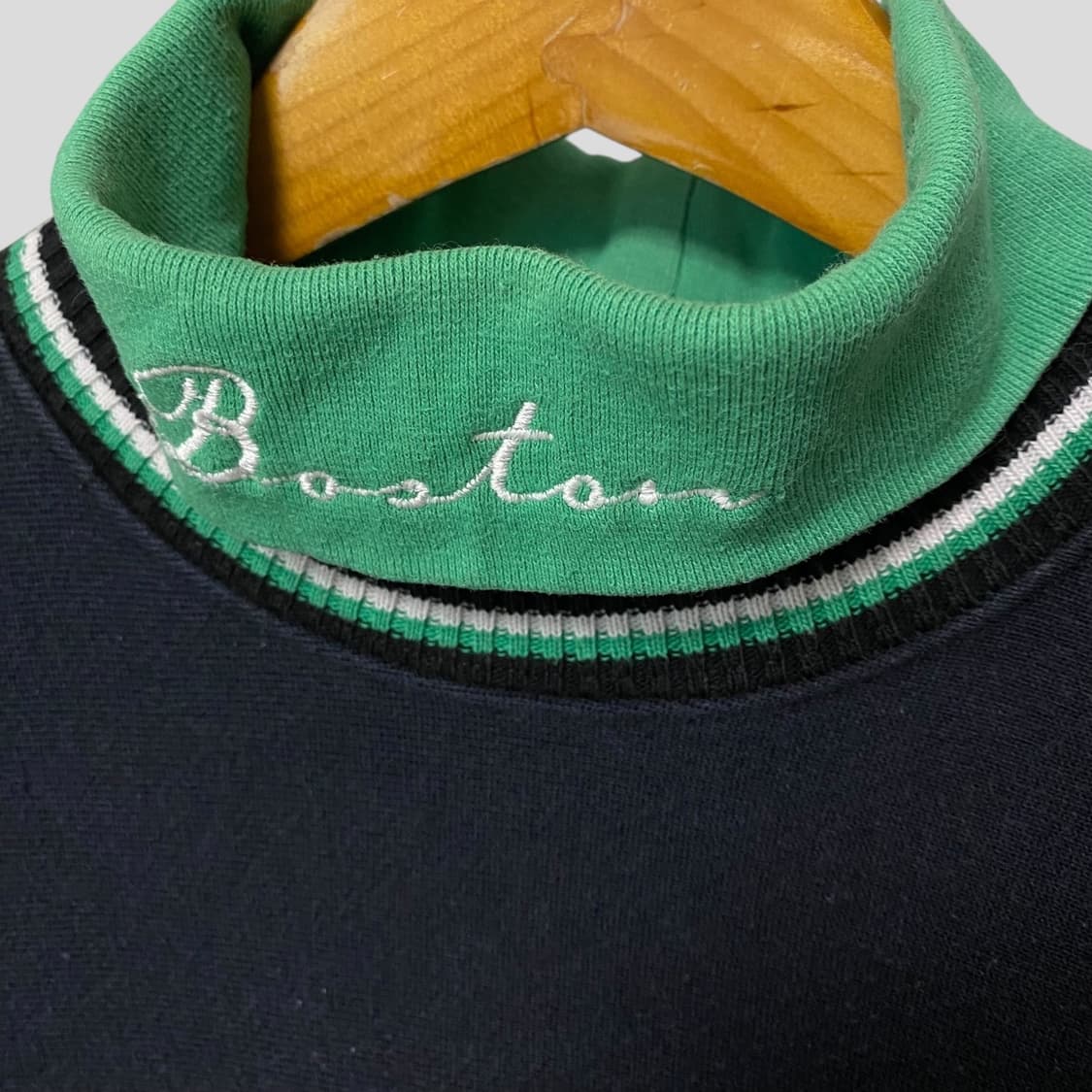 (L)빈티지 The game 보스턴 셀틱스 터틀넥 스웨트셔츠 맨투맨 상품이미지5