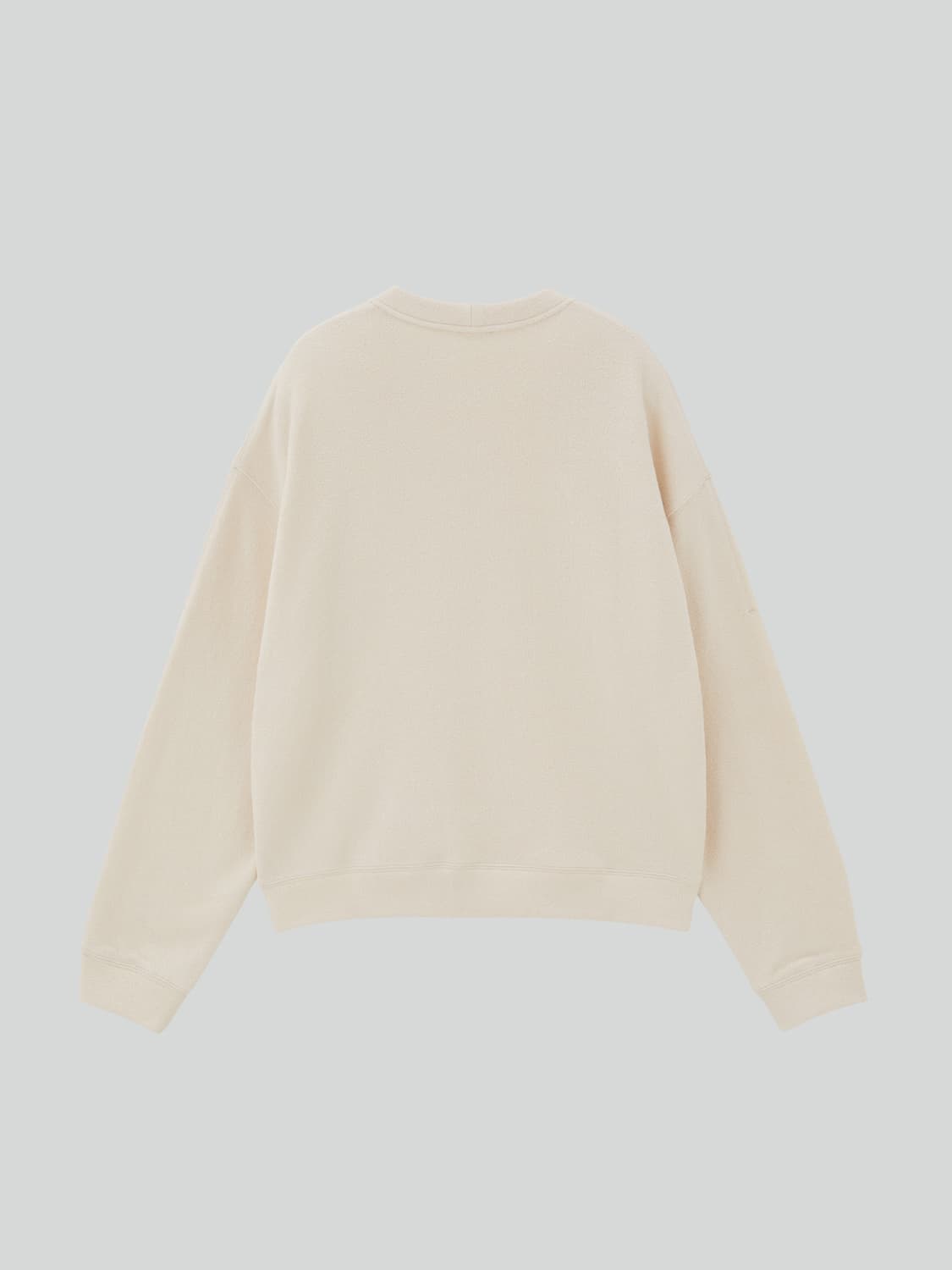 렉토 맨즈 RC 엠브로이더리드 스웻 셔츠 맨투맨 오트밀 상품이미지2