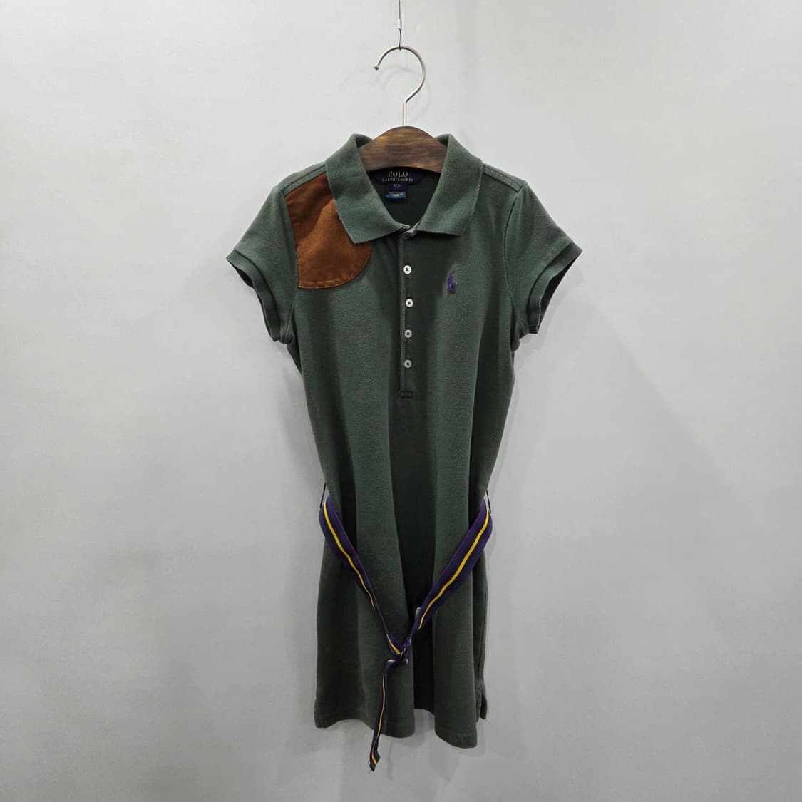 폴로랄프로렌 여아 피케 카라 원피스 S/7 상품이미지1