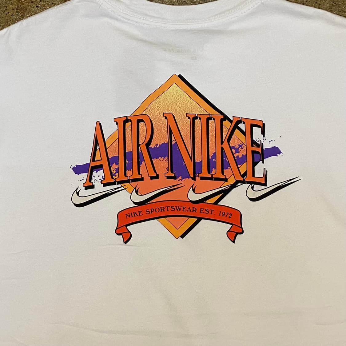 미국 빈티지 나이키 에어 로고 반팔티 상품이미지6