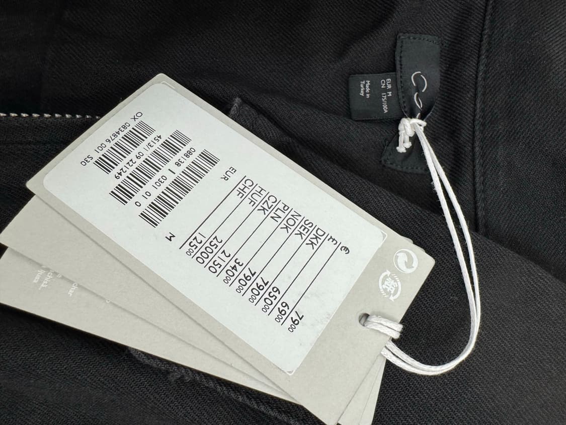 코스 데님 하프집업(M) 상품이미지3