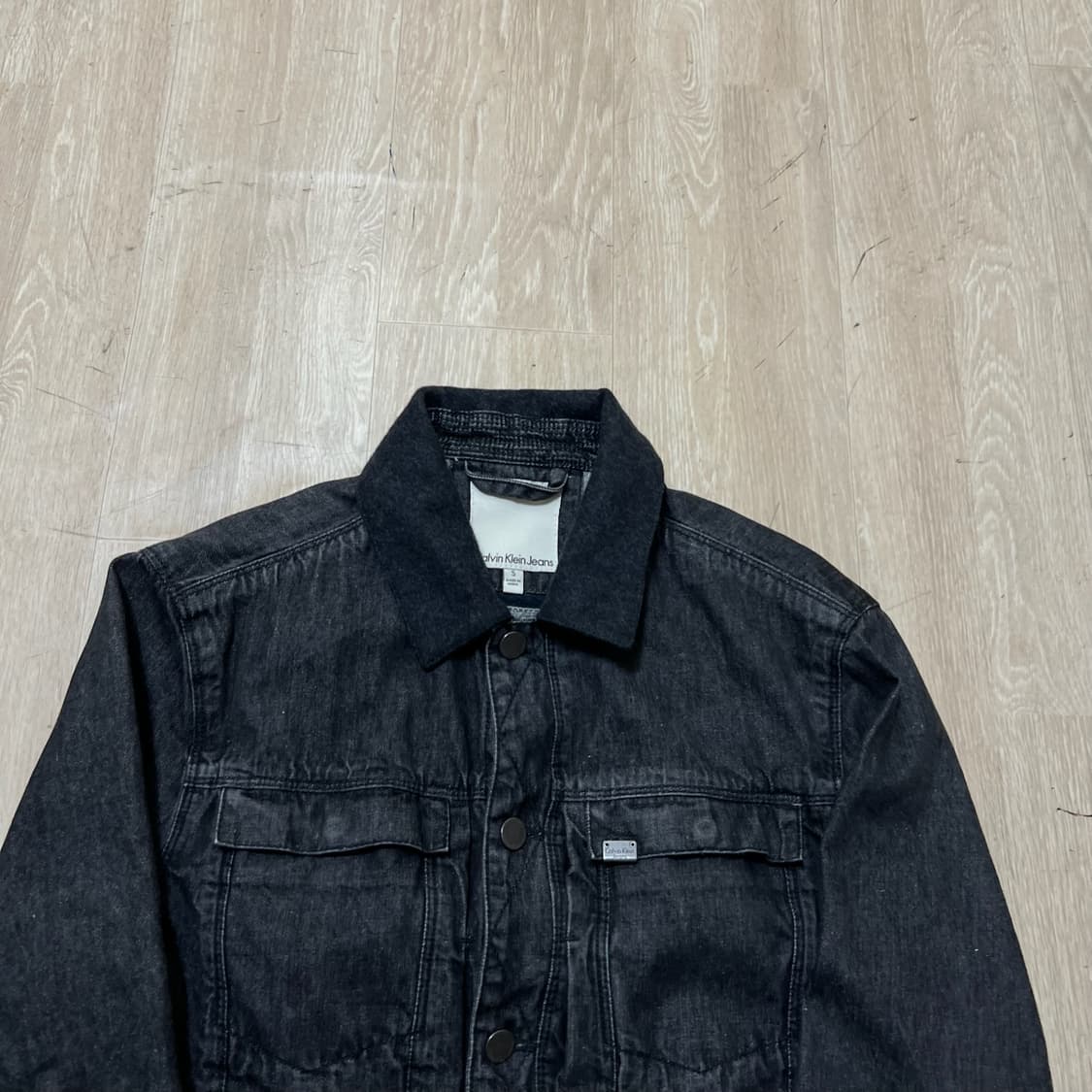 캘빈클라인 진스 트러커 데님자켓 S/90  상품이미지2