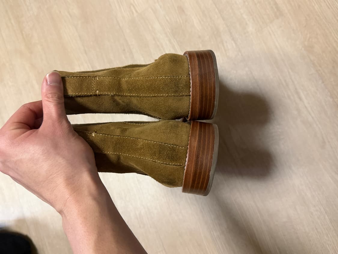 로스트가든 유니폼 첼시부츠 스웨이드 베이지 41.5 상품이미지9