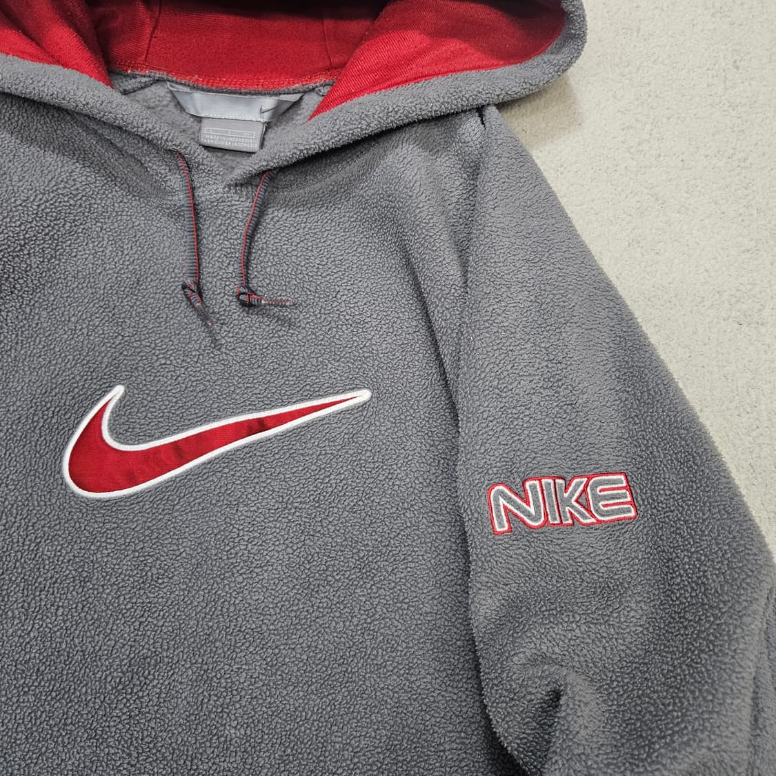 00s 나이키 플리스 빅스우시 후드티 S 상품이미지2