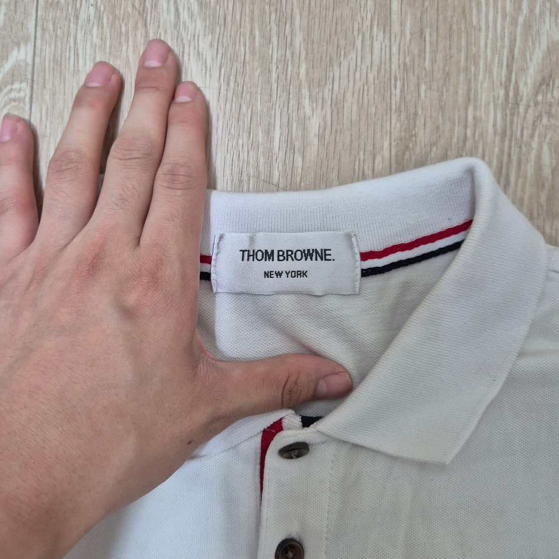 톰브라운 뉴욕 반팔 카라티 상품이미지5