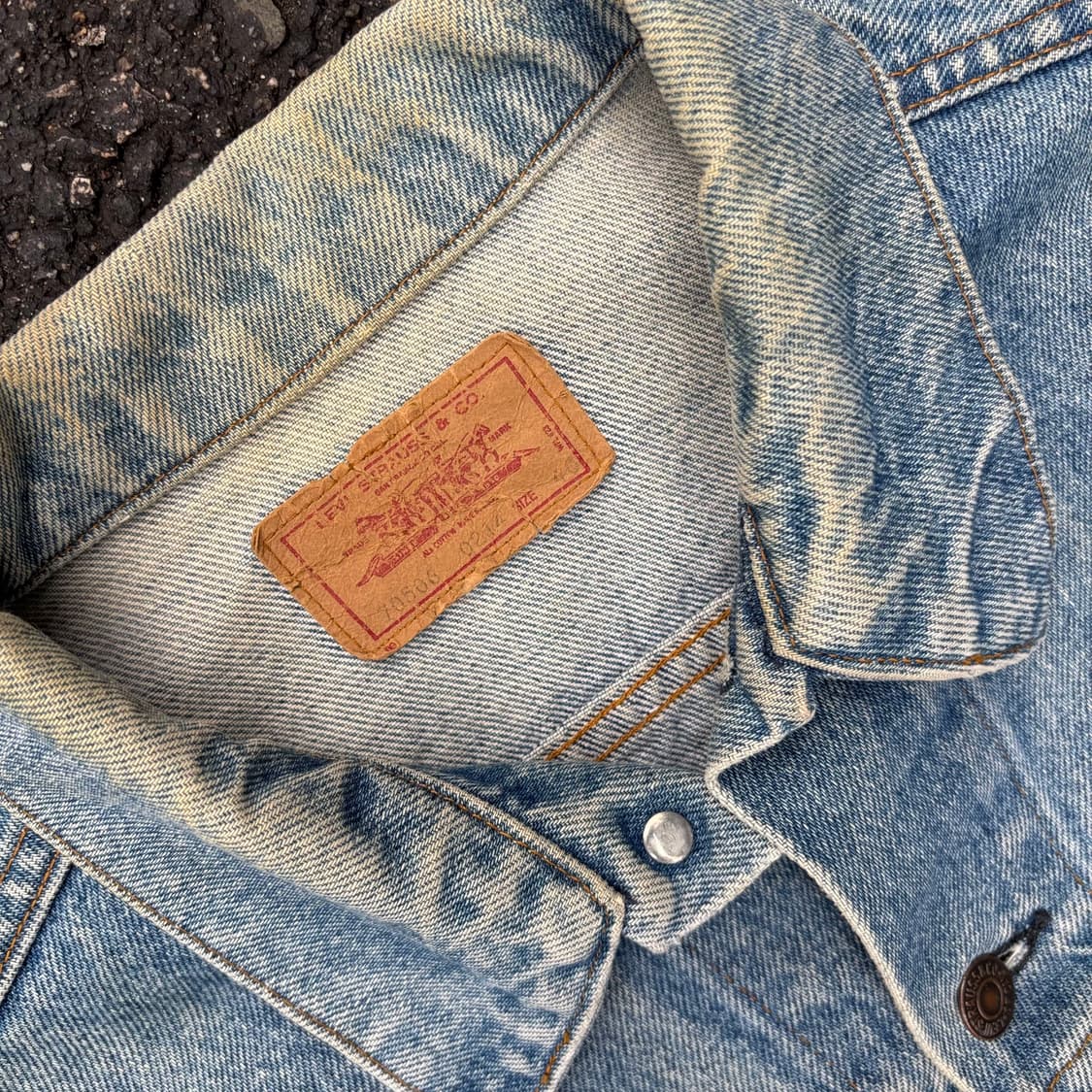 80년대 미국 리바이스 70506 트러커 자켓 상품이미지3