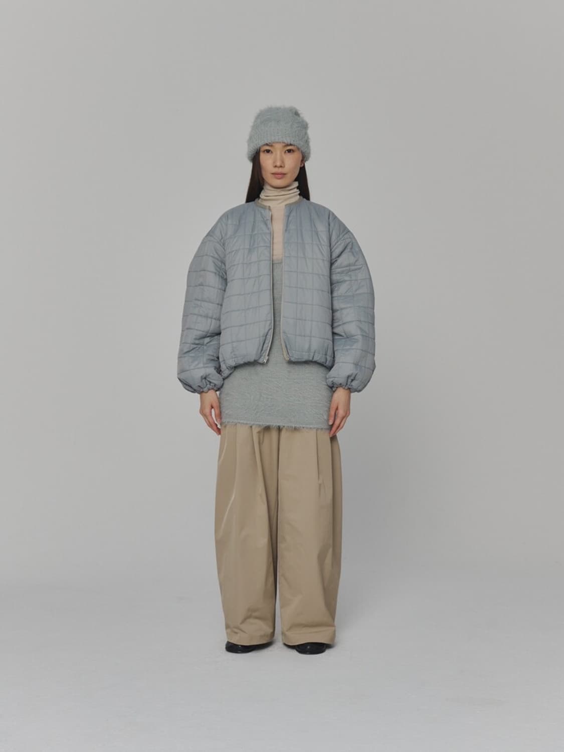 아모멘토 퀄티드 리버시블 패디드 점퍼 상품이미지2