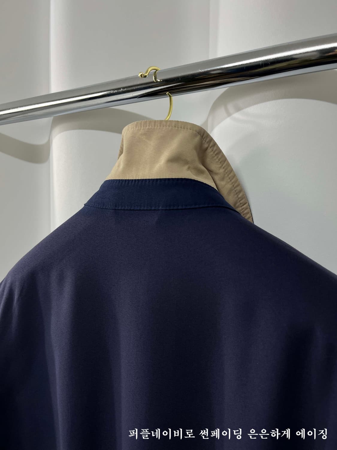 폴로 랄프로렌 썬페이딩 퍼플네이비 바이스윙 윈드브레이커 자켓 상품이미지10