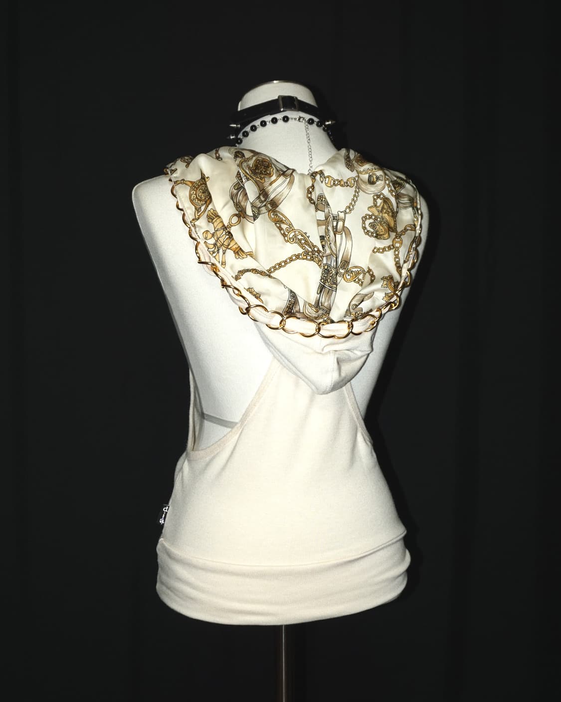 (d.i.a) gold chain punk hood  상품이미지7
