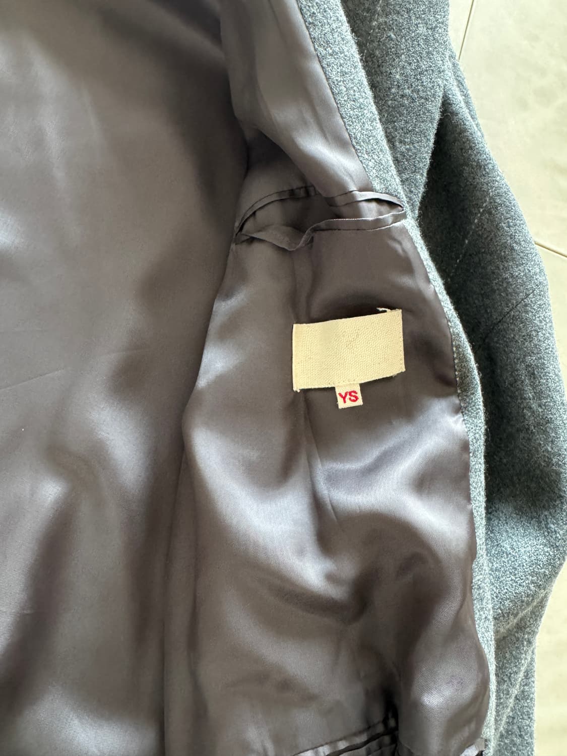 요코사카모토) 24fw 울 코트 3 상품이미지2