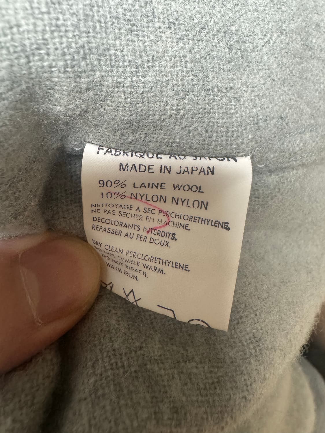 요지야마모토 y’s for men 울 셔츠 상품이미지8