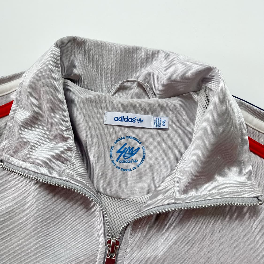 아디다스 루즈핏 실버그레이 40주년 유로파 져지 상품이미지7