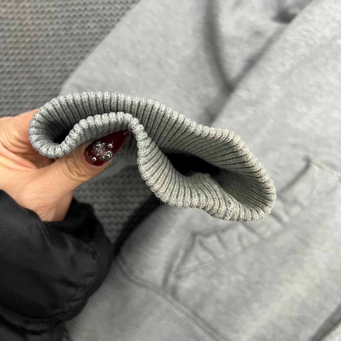 홀리스터 그레이 울프죠 후드집업 상품이미지3