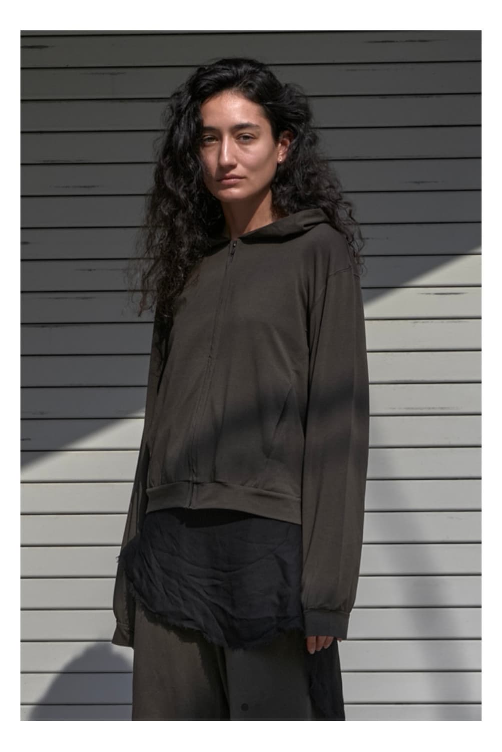 mudule lounge hoodie zipup olive 2 상품이미지1