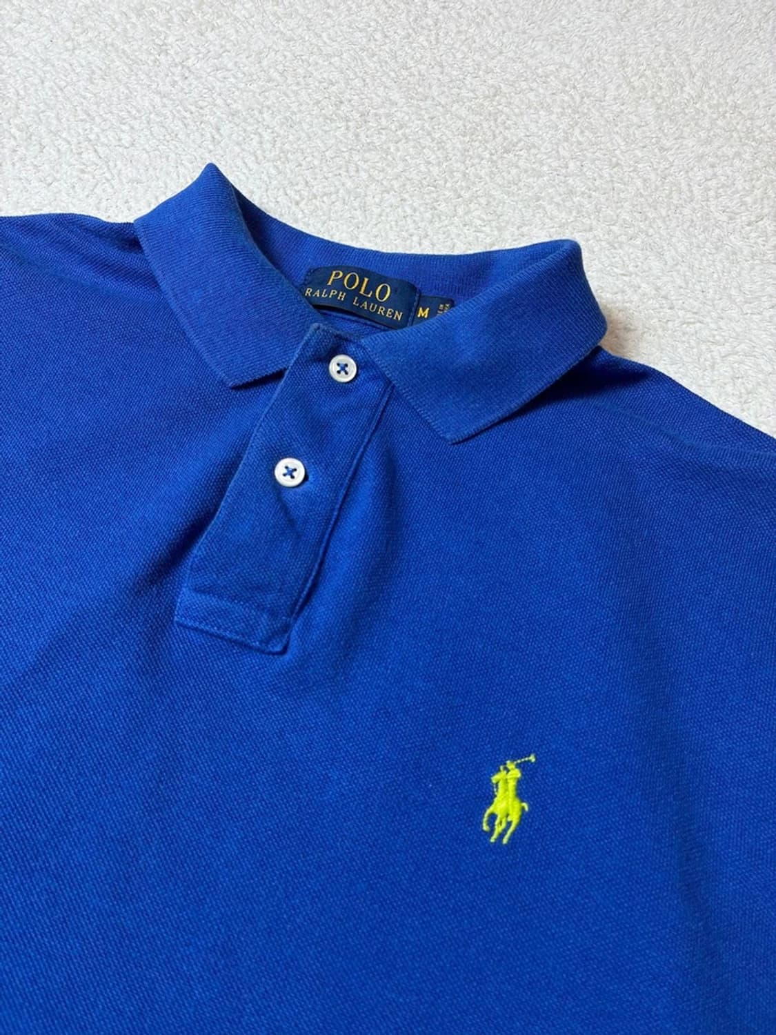 폴로 랄프로렌 커스텀핏 포니 로고 카라 롱슬리브PN7182 상품이미지3