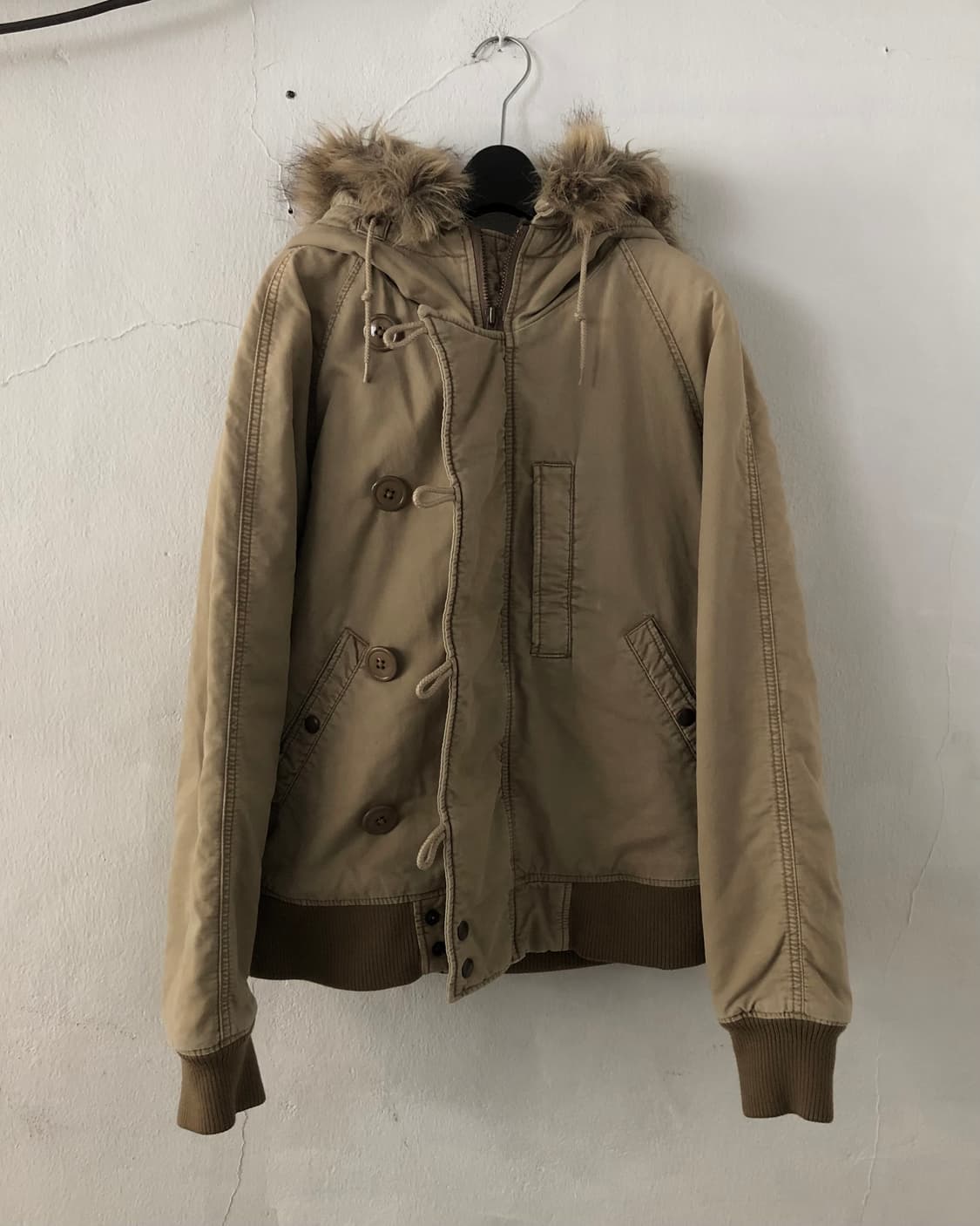Johnbull Bomber Fur Jacket 상품이미지1
