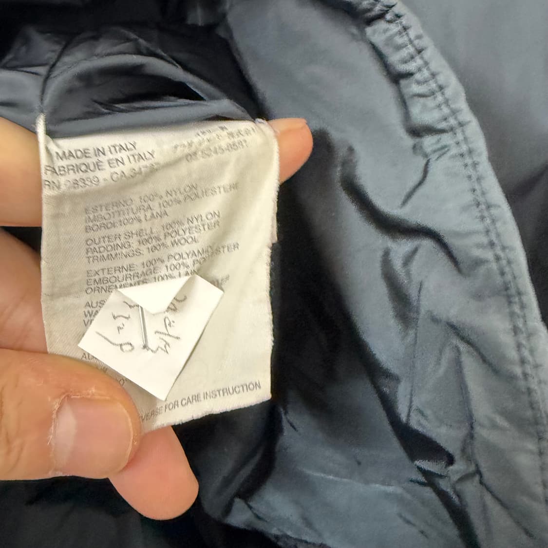 프라다 라이트 다운 나일론 자켓 상품이미지9