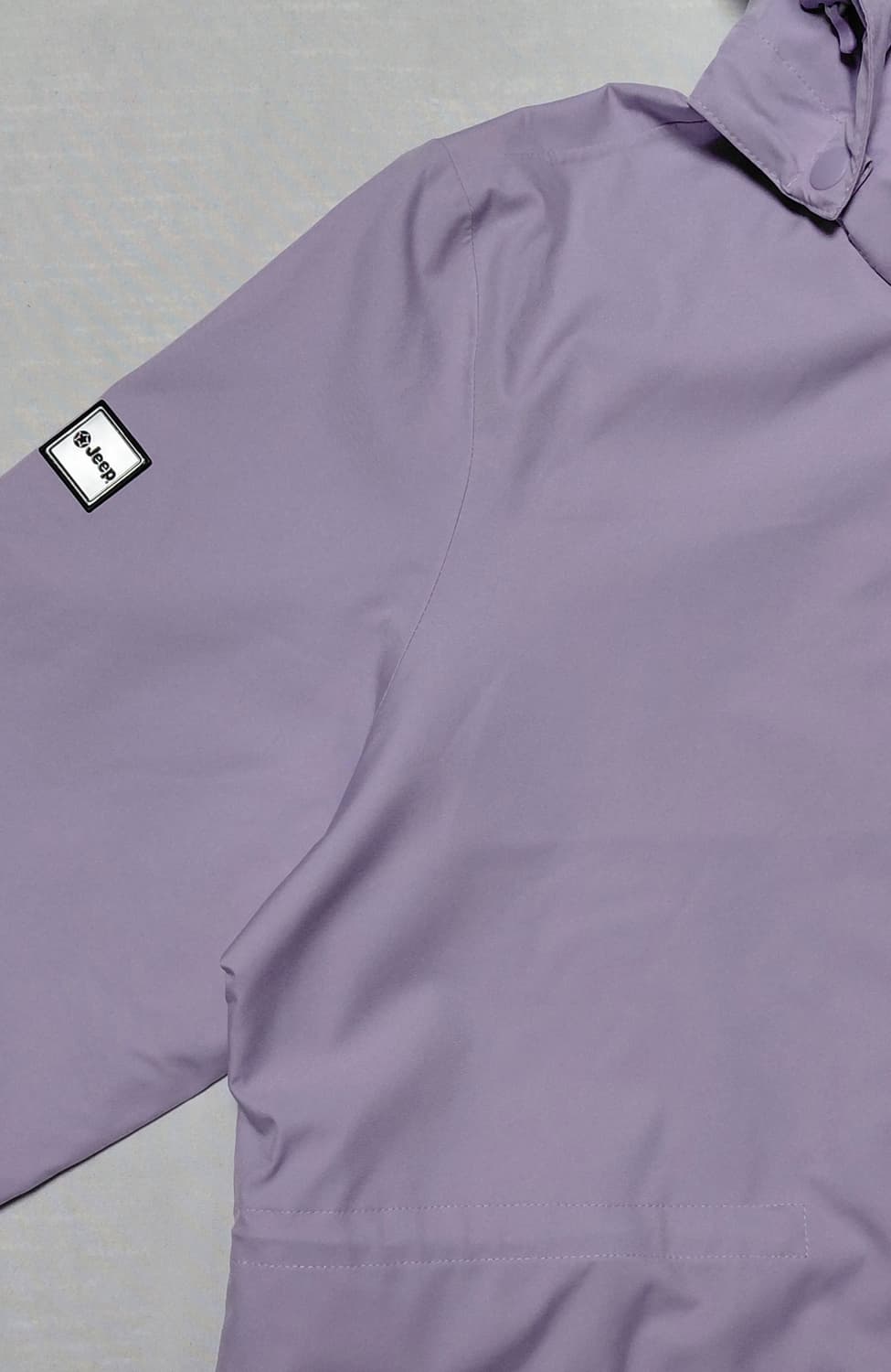 [Jeep/XL] 지프 여성 3레이어 기능성 롱 바람막이 자켓 (퍼플) 상품이미지2