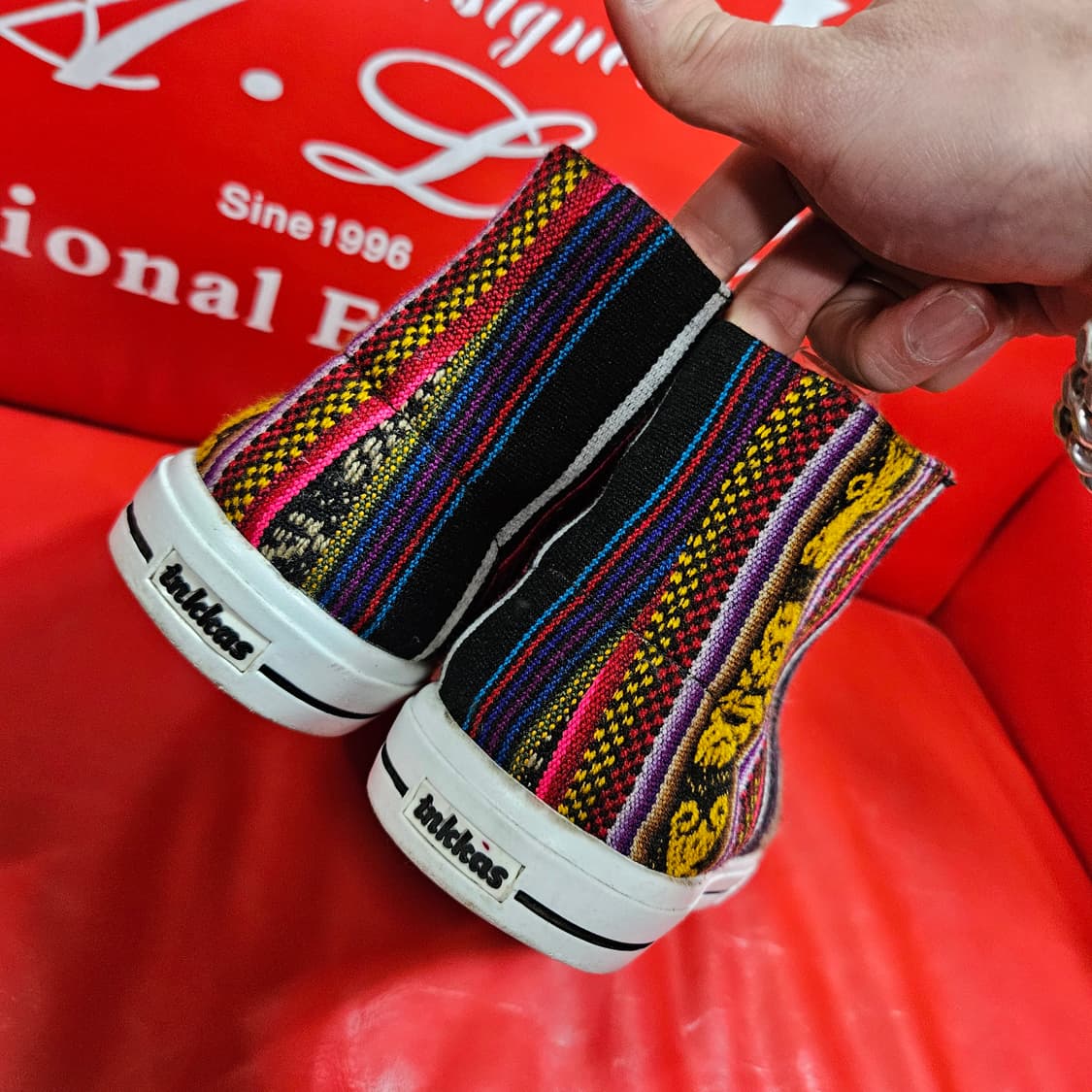 잉카스(Inkkas)in peru 블랙버드 컨버스 스니커즈 43size 상품이미지6