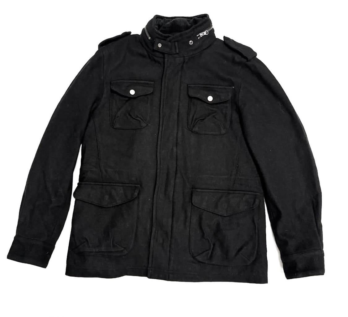 백넘버 - 울 밀리터리 자켓 상품이미지1