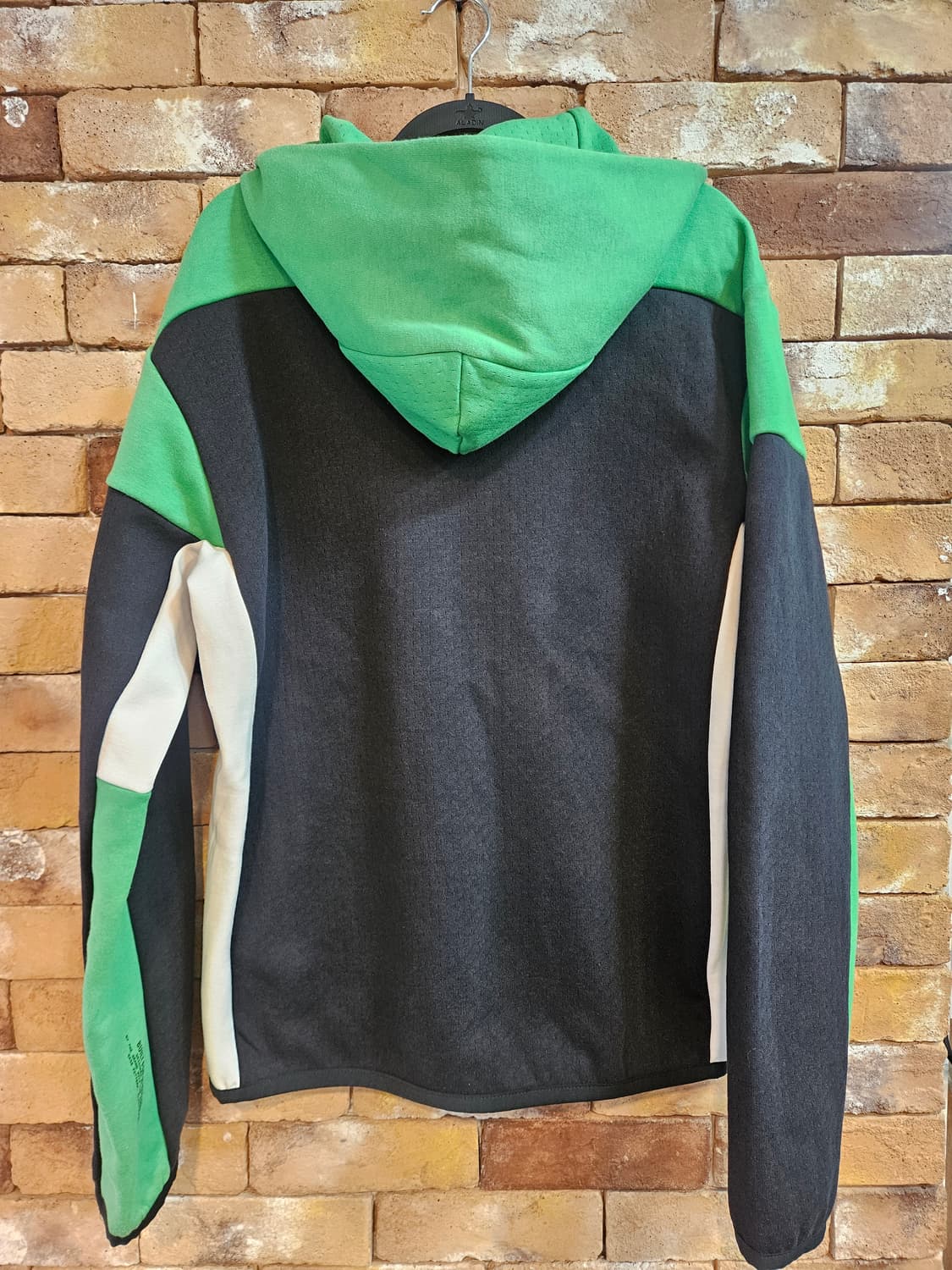 아디다스 후드집업 그린/블랙 상품이미지2