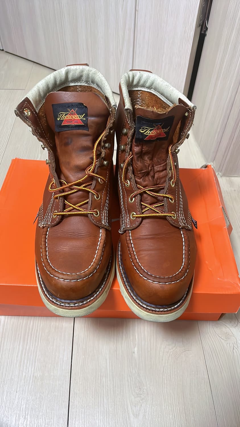 Thorogood 쏘로굿 목토 워커 부츠 브라운 7 D 250 255 상품이미지1