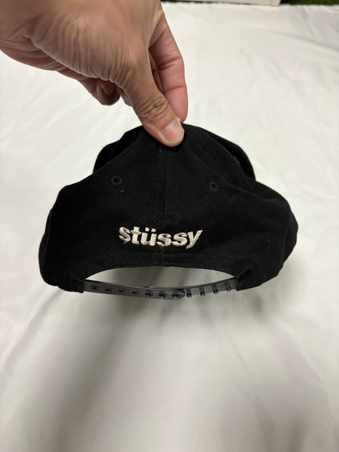 90s stussy cap made in usa 상품이미지2